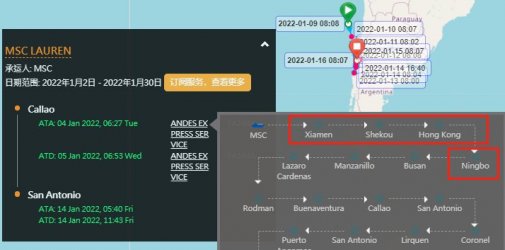 『突发』MSC一大型箱船出现阳性病例，船舶航行中断，曾挂靠中国多个港口？
