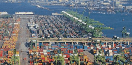 全球港口拥堵情况再一次恶化，中国港口出现箱船排队加长的情况