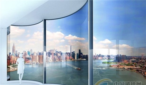 Creative Product Design for Smart Buildings: Curvature Glass Insulated Curtain Wall Responding to Sunlight Direction