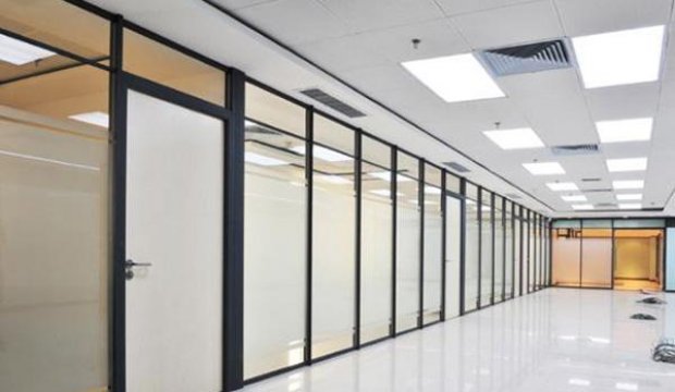 Five different types of glass partition design and application