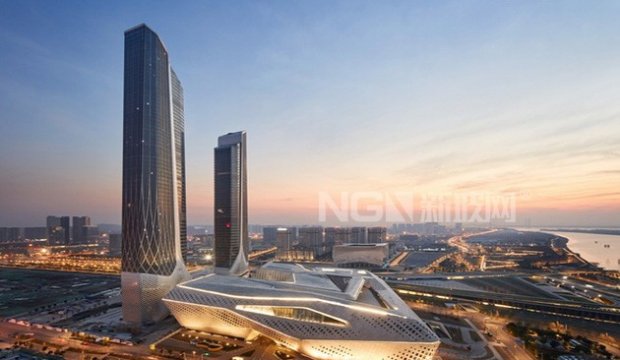 The difficulty of building is beyond the bird's nest! Look at the Curtain Wall Features of Nanjing Youth Olympic Center