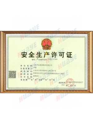 safety production license