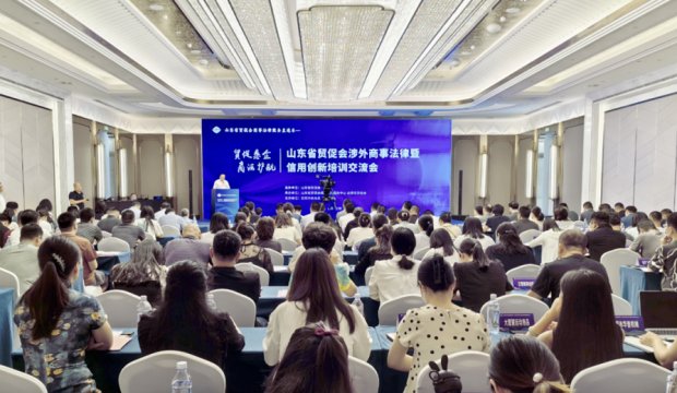 集团行政总监丁磊参加山东省贸促会涉外商事法律暨信用创新培训交流会