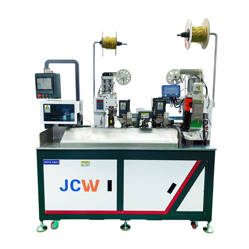 JCW-CM04 双打单穿护套端子机
