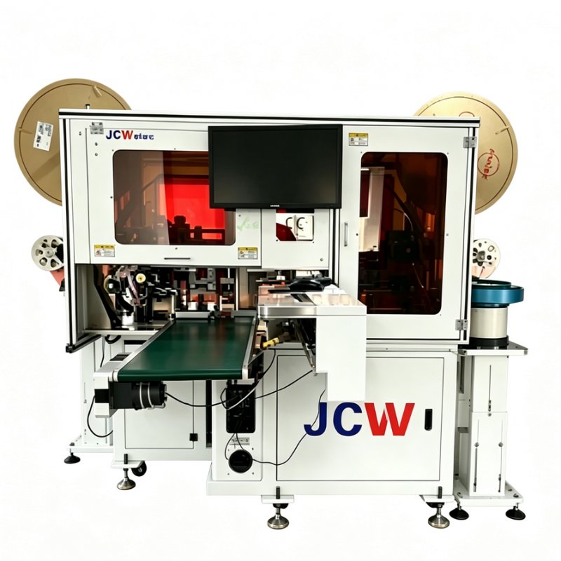 JCW-CM10 全自动双头插壳压接机