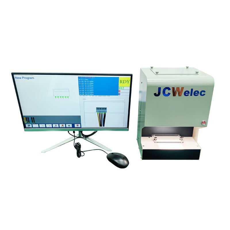 JCW-QC17 单排连接器线序颜色检测机 